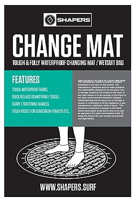 | Change Mat/Wetsuit Bag | | | | | Shapers