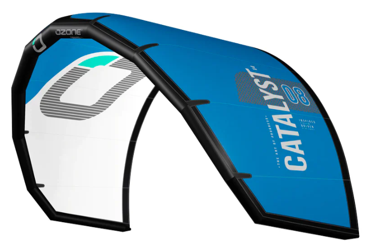 CATV4K12IW | CATALYST V4 Kite Only with Technical Bag | 12.0 | Marine Blue/White |  |  | Ozone