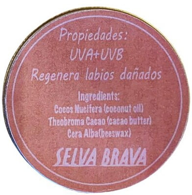 | Cacao Butter Fps 20 | 20g | | | | Selva Brava