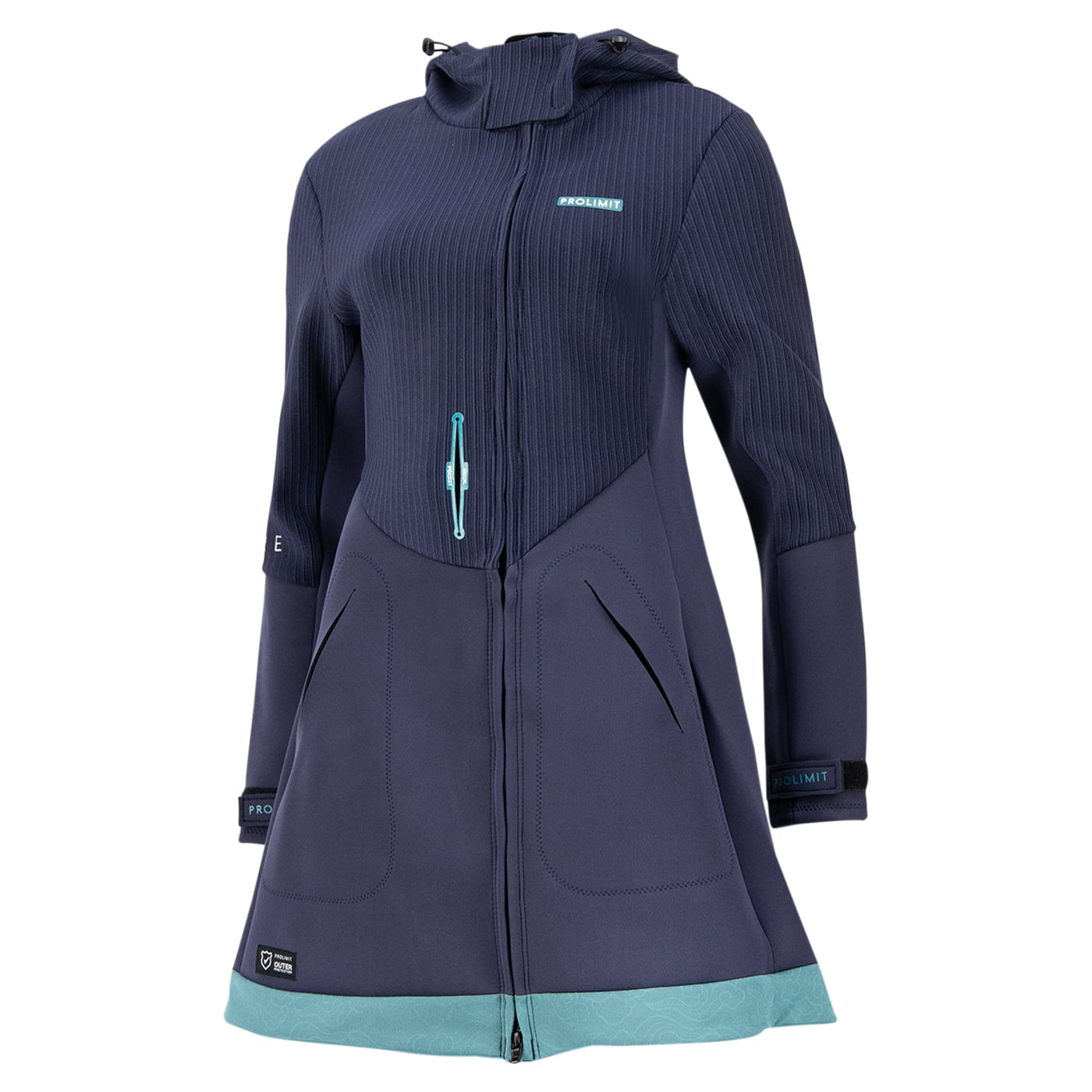 402.05041.090 | Pure Girl Racer Jacket Flare | 34/xs | Navy/Turquise | | Mujer | Prolimit 402.05041.090 | Pure Girl Racer Jacket Flare | 34/xs | Navy/Turquise | | Mujer | Prolimit