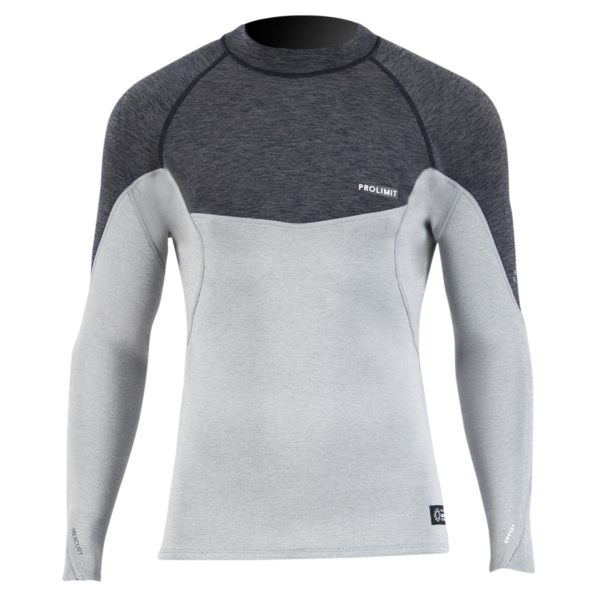 402.06020.010 | Neoprene Top Mercury 2mm Long Arm | L | Black/Grey | | | Prolimit