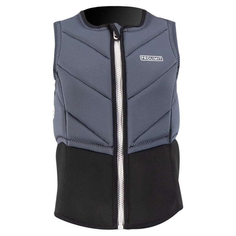 402.63091.020 | Womens Fire Vest Half Padded Front Zip | 38/m | Black/Ash/Ivory | | Mujer | Prolimit