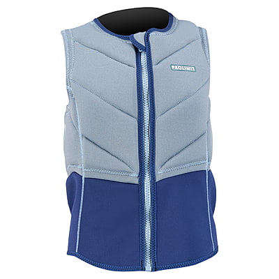 402.63091.030 | Womens Fire Vest Half Padded Front Zip | 36/s | Blue/Navy/Turquise | | Mujer | Prolimit