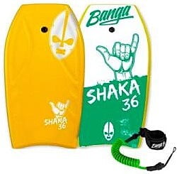 BB-36 | Bodyboad Shaka | 36 | Green/Yellow/White |  |  | BANGA